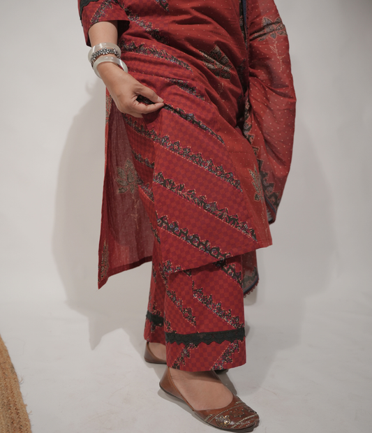 Gautami Cotton Complete Suit Set