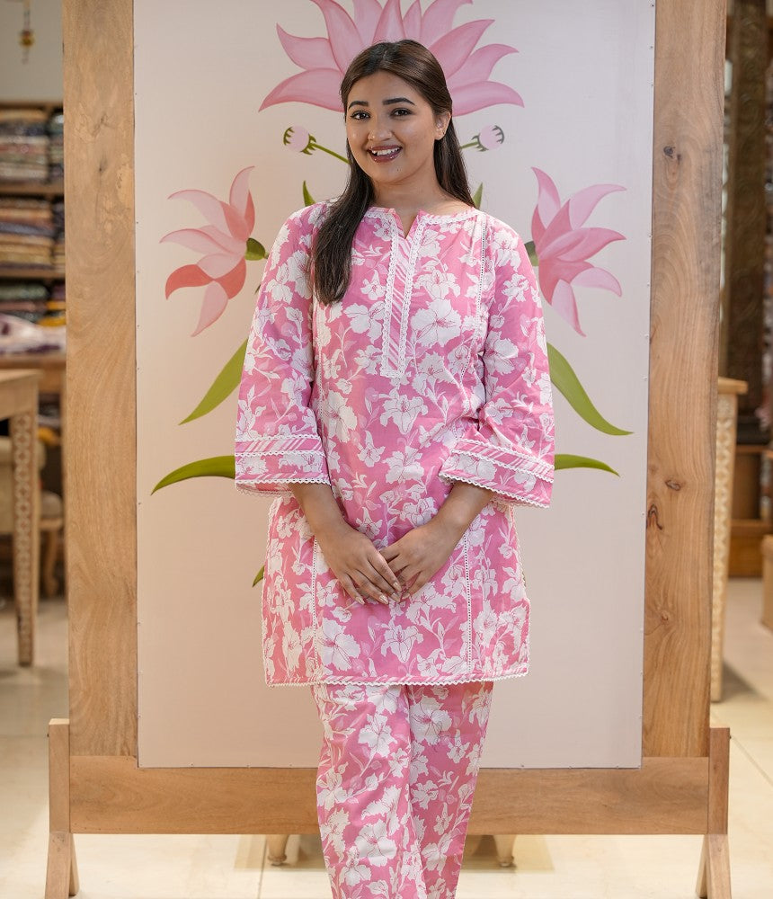 Mavique Cotton Co-ord Set
