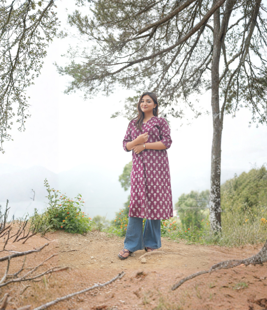 Dhara Cotton Kurta