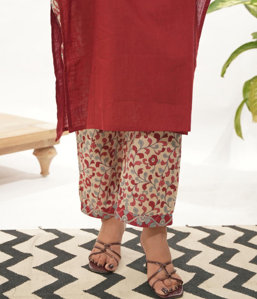 Śāradā Cotton Suit Set