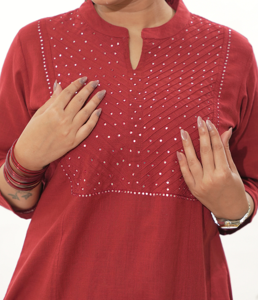 Śāradā Cotton Suit Set