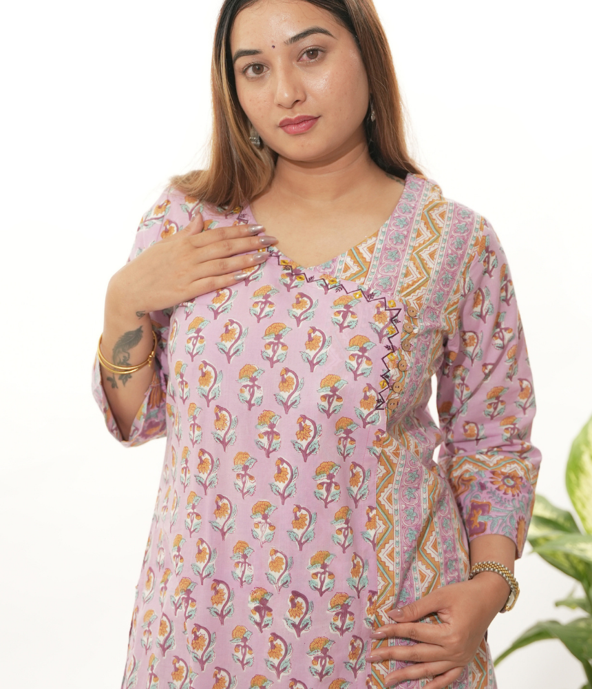 Kalyāṇī Complete Cotton Suit Set