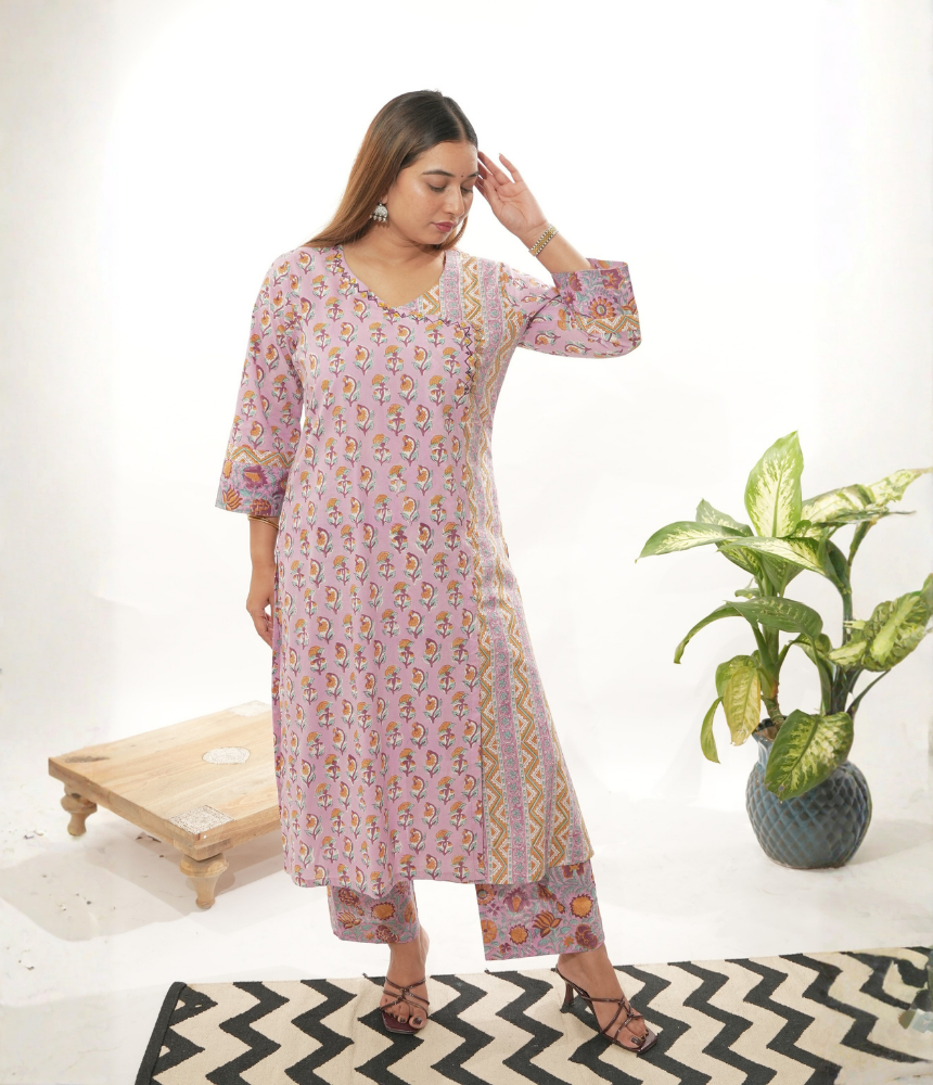 Kalyāṇī Complete Cotton Suit Set