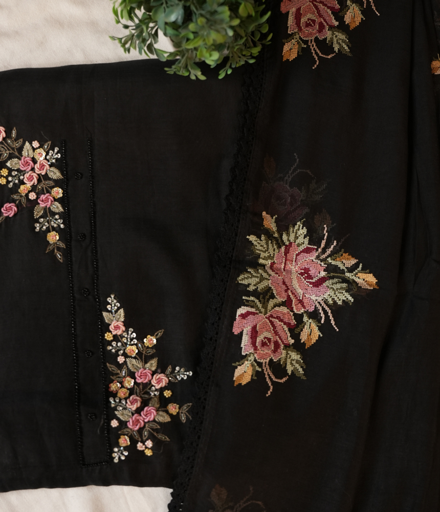 Aabroo Unstitched Suit Set