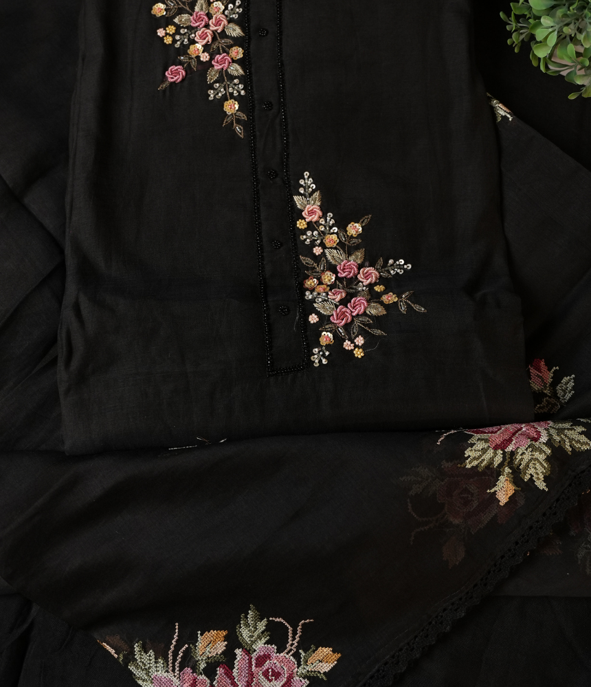 Aabroo Unstitched Suit Set