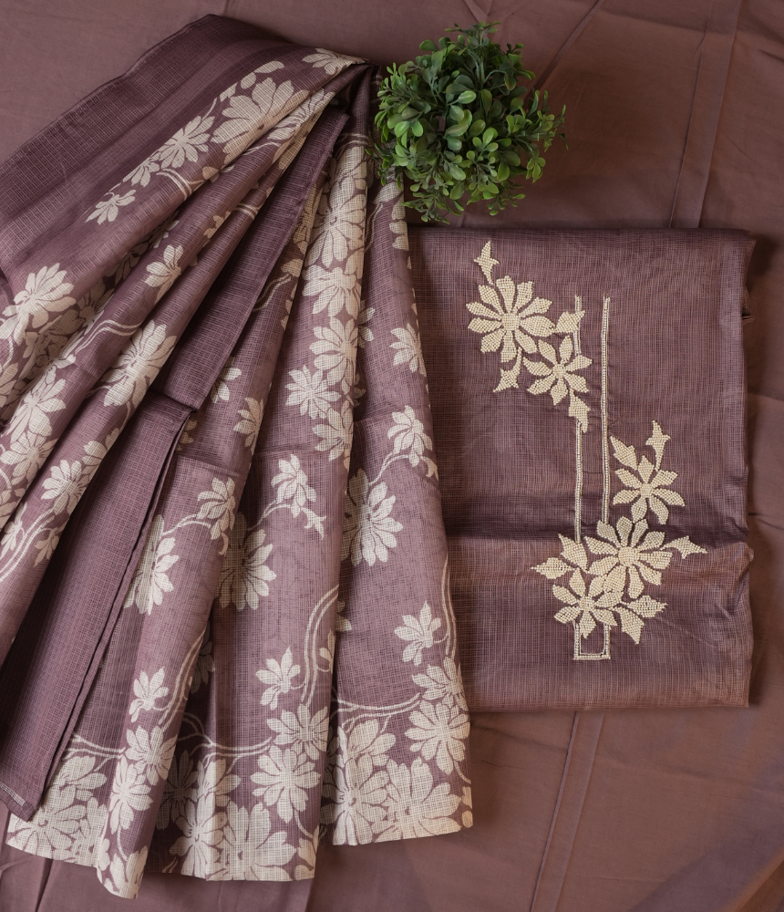 Bahar-e-Rang Unstitched Suit Set