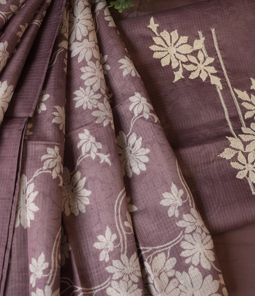 Bahar-e-Rang Unstitched Suit Set