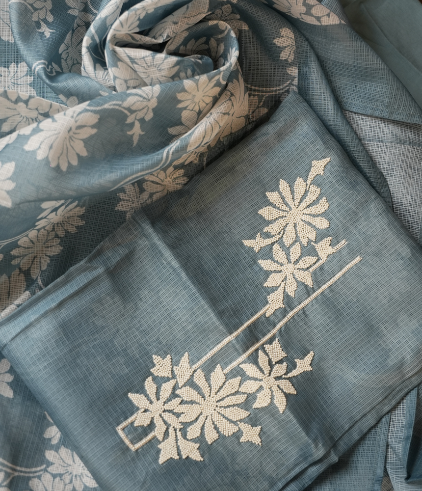 Bahar-e-Rang Unstitched Suit Set