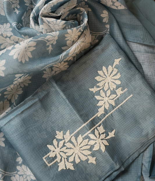 Bahar-e-Rang Unstitched Suit Set