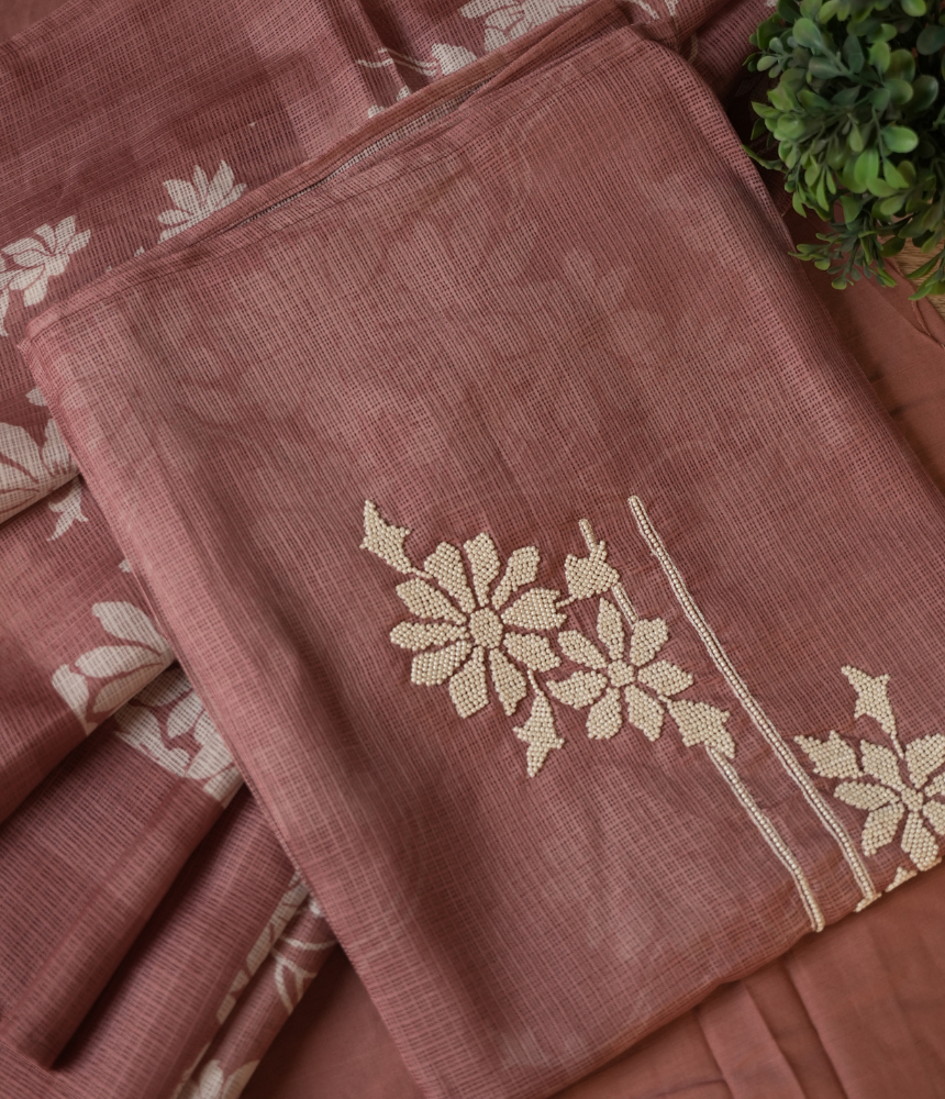 Bahar-e-Rang Unstitched Suit Set