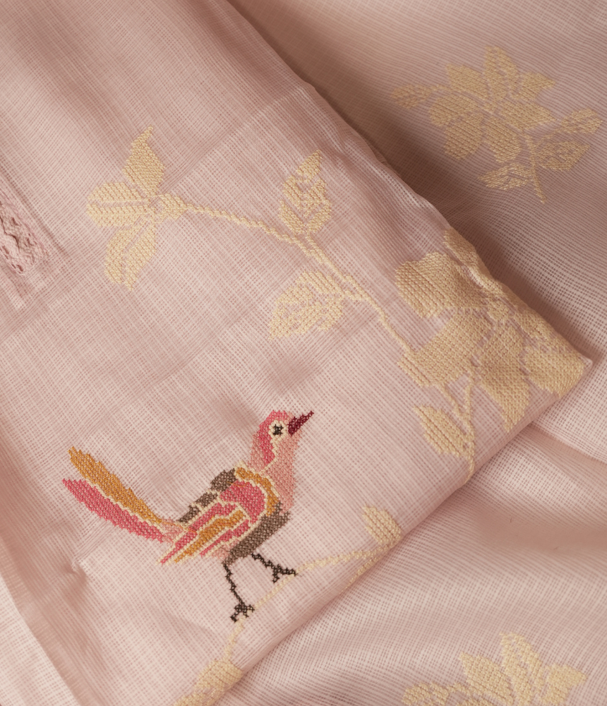 Kesarva  Unstitched Suit Set