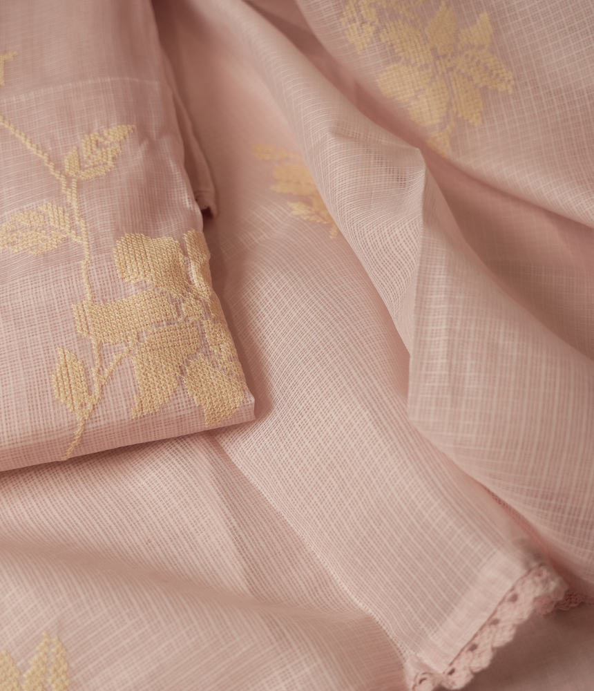 Kesarva  Unstitched Suit Set