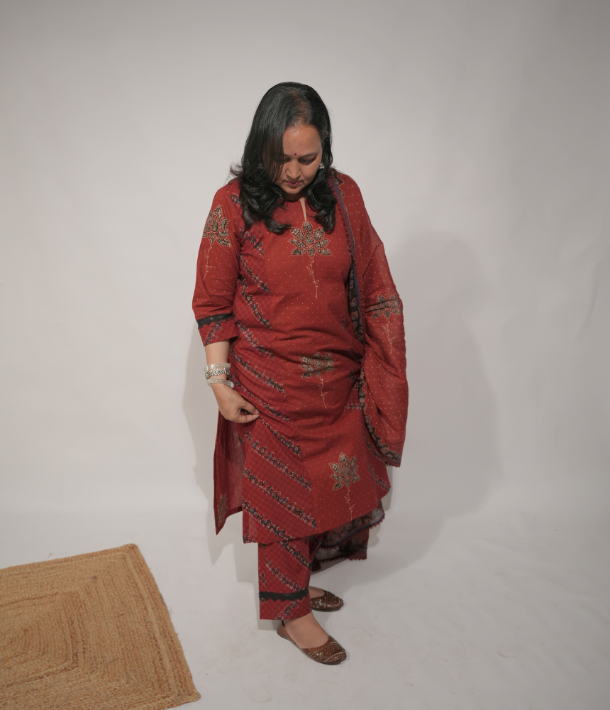 Gautami Cotton Complete Suit Set