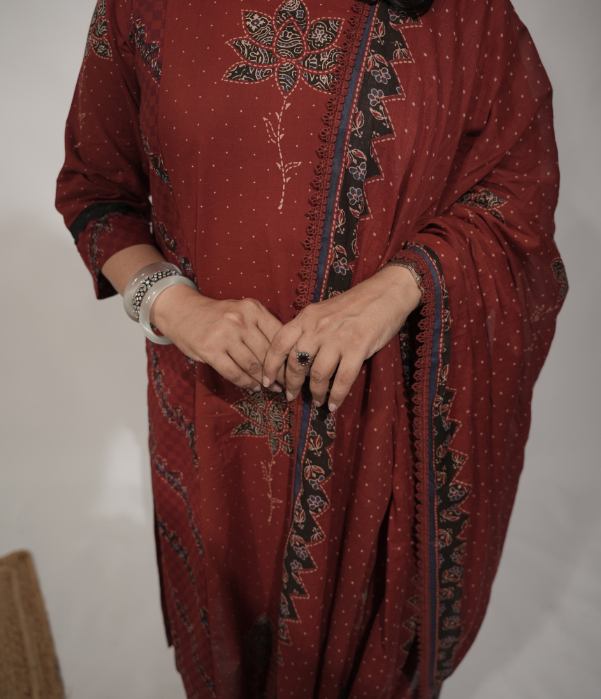 Gautami Cotton Complete Suit Set