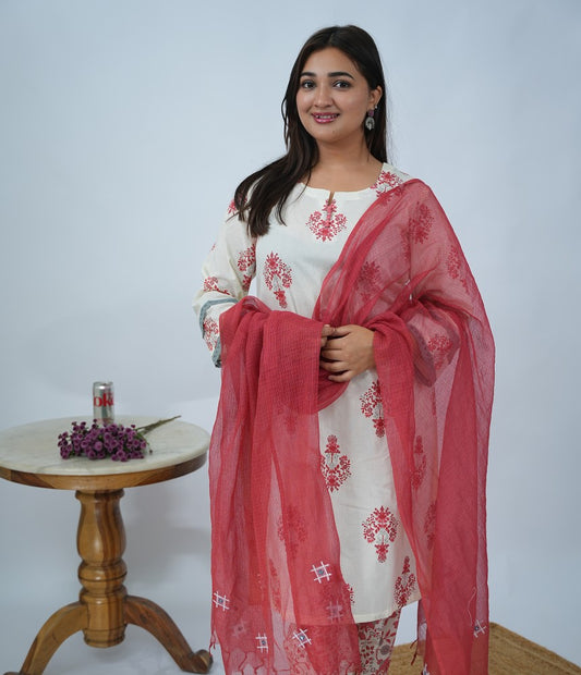 Aadya Cotton Complete Suit Set