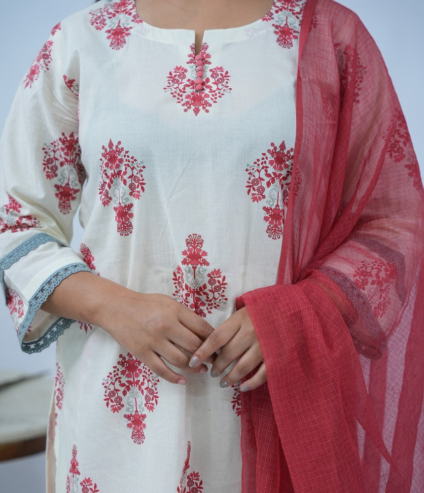 Aadya Cotton Complete Suit Set