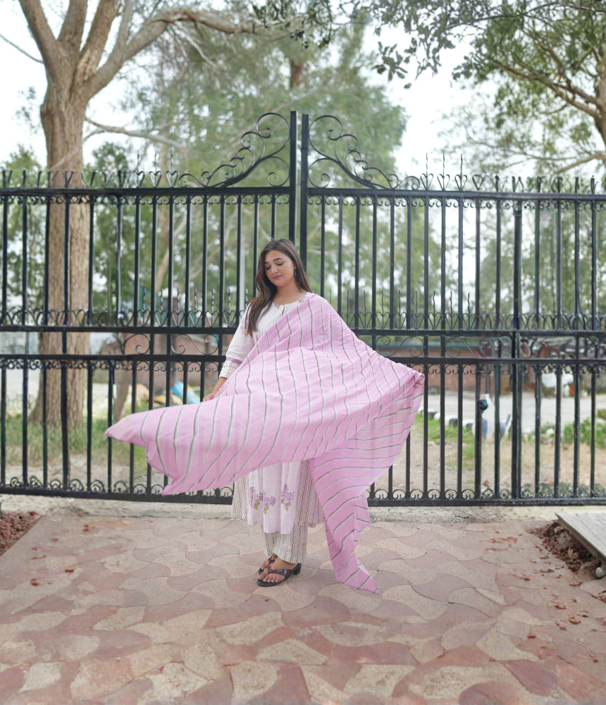 Ramiya Cotton Compete Suit Set