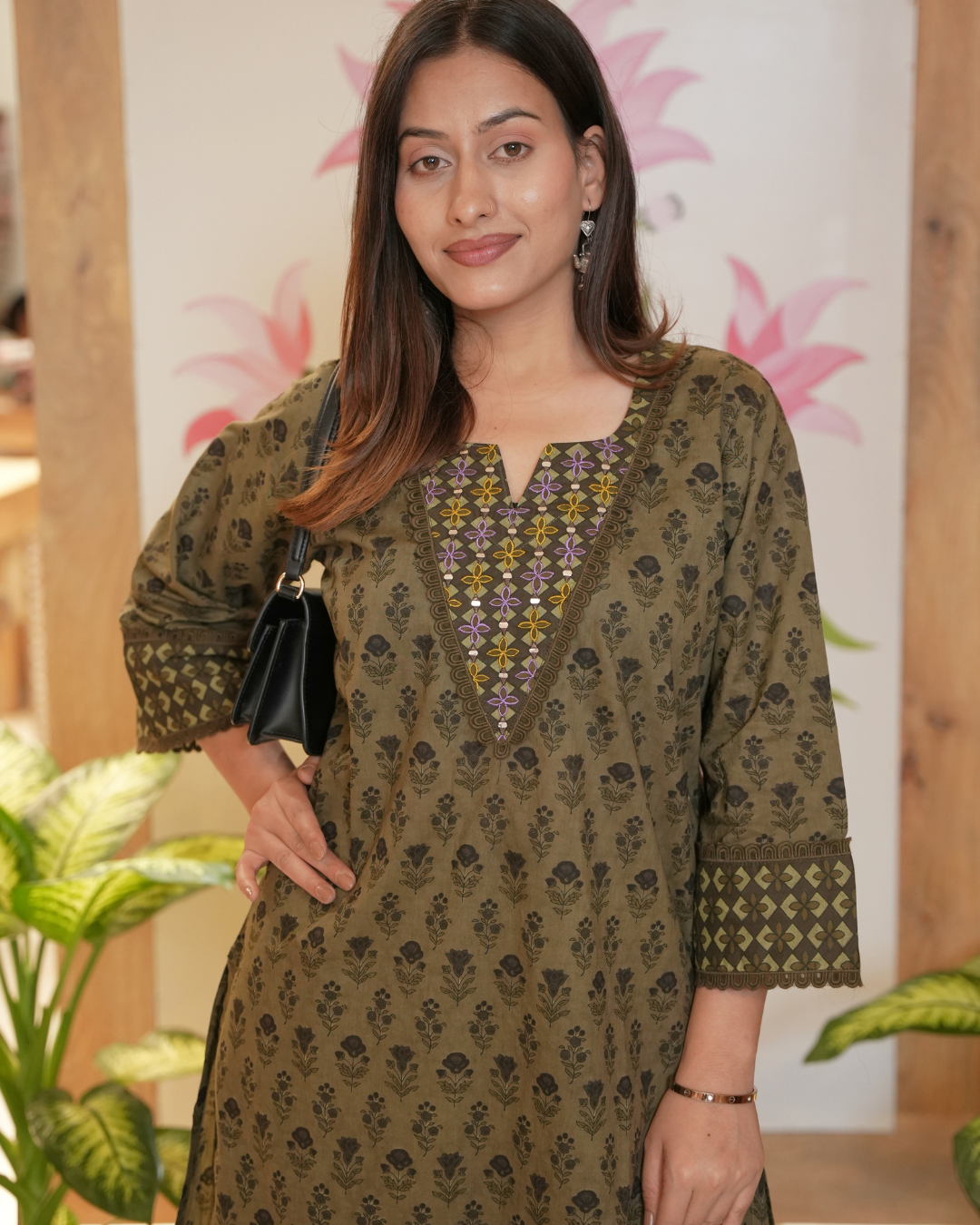 Nazakat Kurta Bottom Set