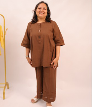 Zara Cotton Co-ord Set