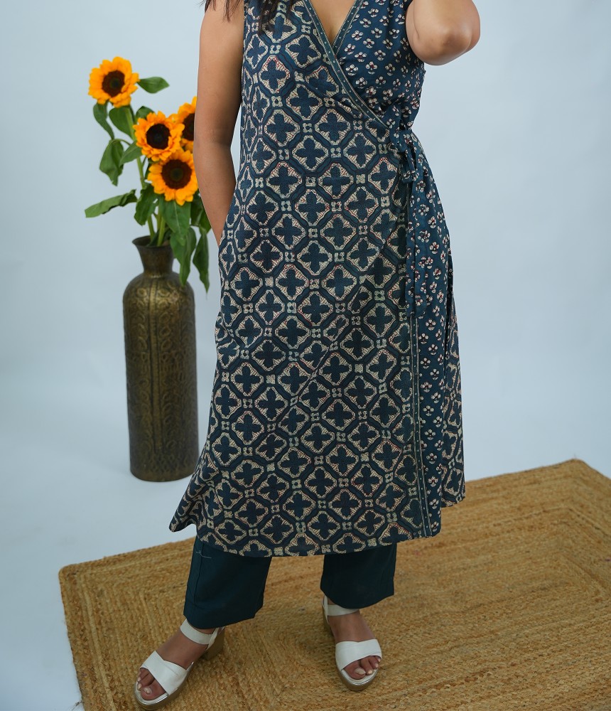 Royal Floral Cotton Kurta Bottom