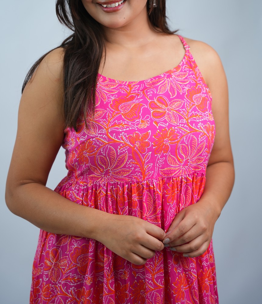 Blossom Garden Cotton Dress