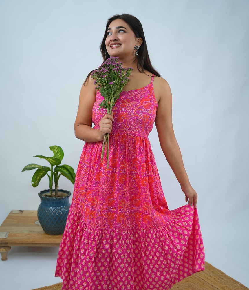 Blossom Garden Cotton Dress