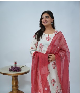 Aadya Cotton Complete Suit Set