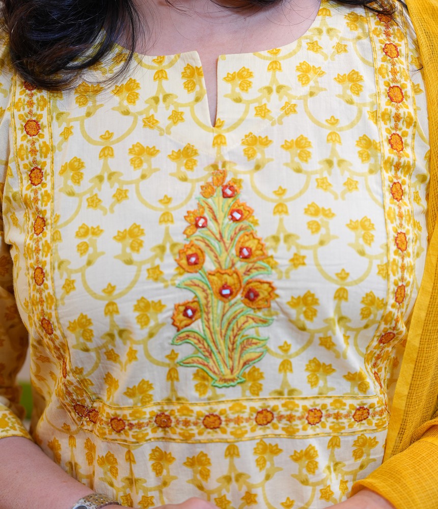 Ragini Cotton Silk Complete Suit Set