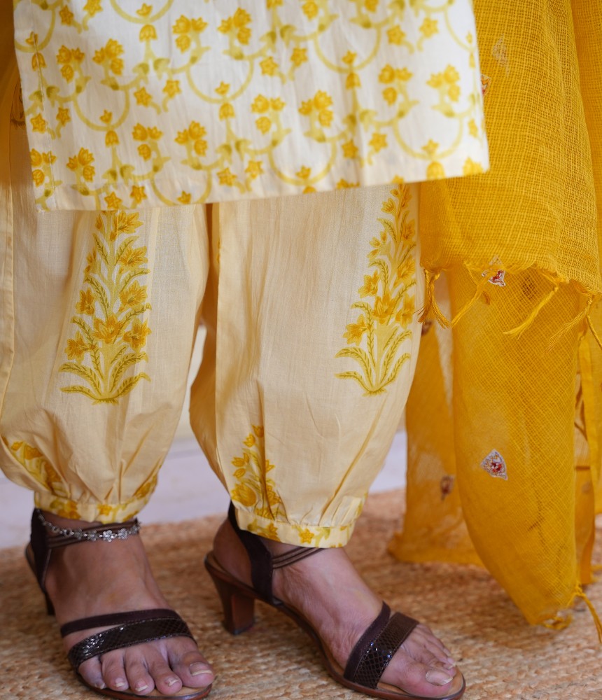 Ragini Cotton Silk Complete Suit Set