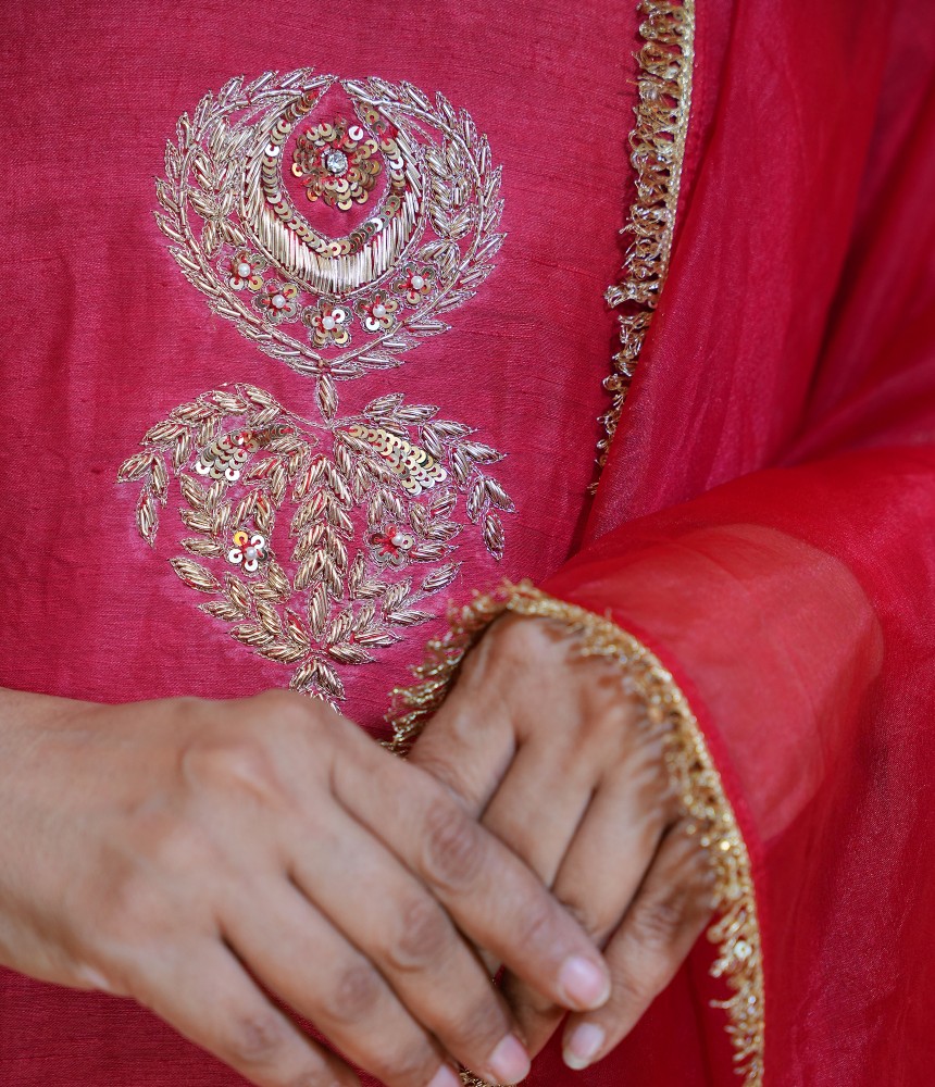 Anvitha Premium Linen Silk Suit Set