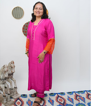 Svasti Cotton Silk Kurta Bottom Set