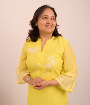 Tejo Mul Chanderi Kurta Pant Set