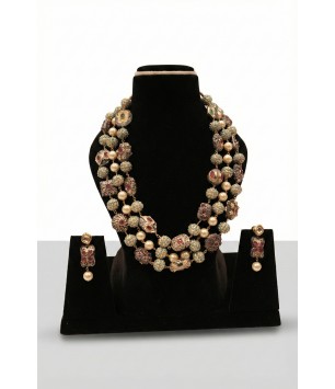 Yasmin Jadau Mala Set