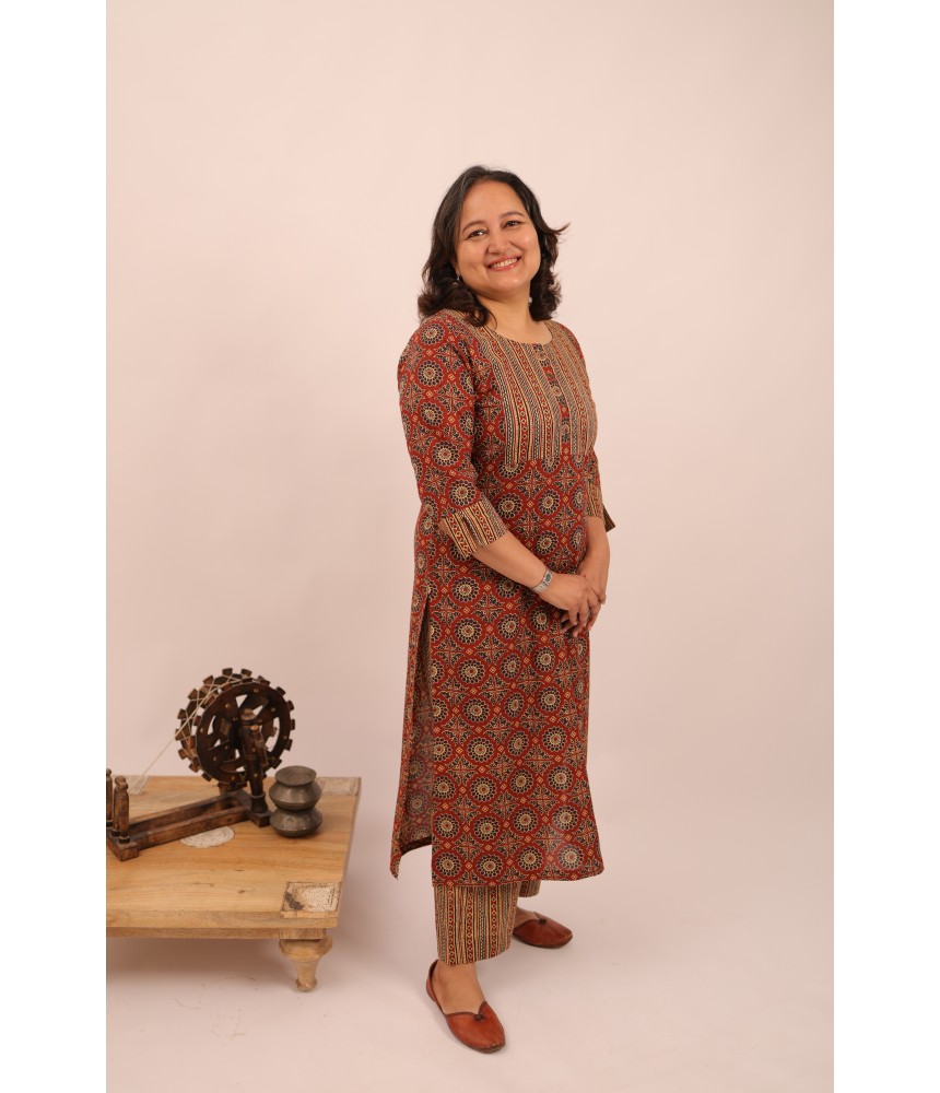 Shobha Cotton Kurta Pant Set