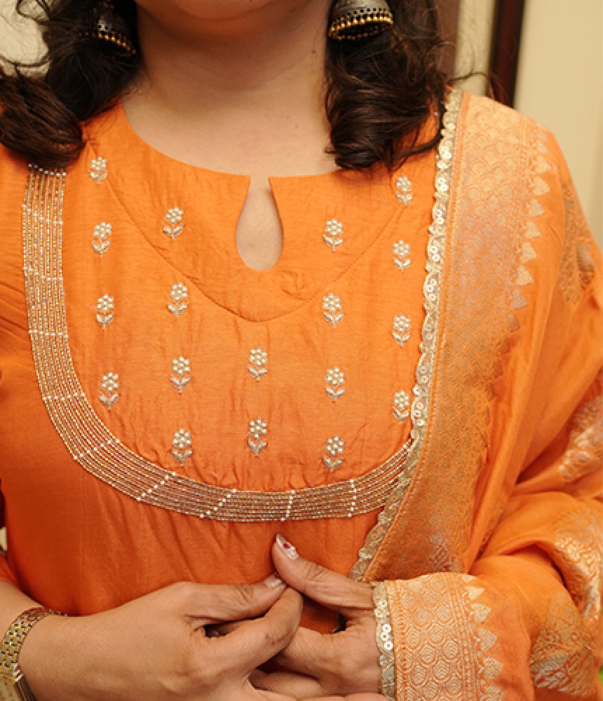 Yashika Cotton Silk Suit Set