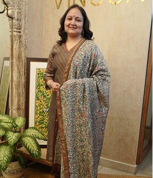 Valli Maheshwari Silk Set