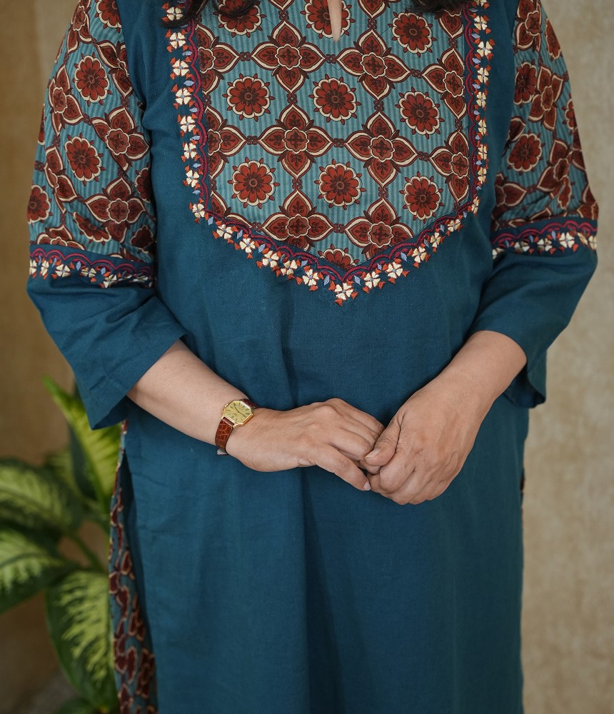 Shubhra Cotton Silk Complete Suit Set