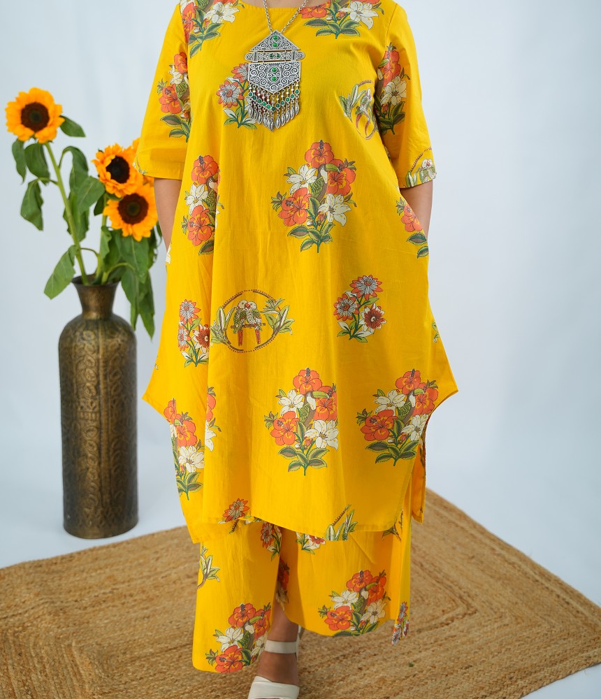 Marigold Melody Cotton Co-ord Set