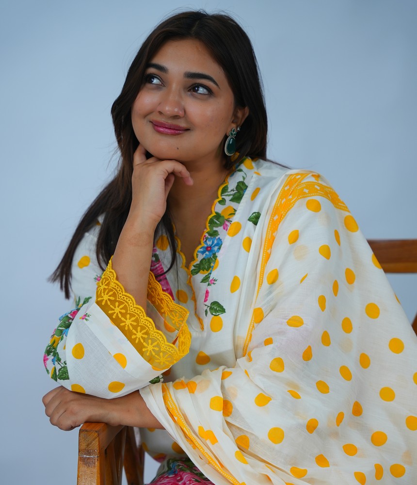 Phullita Pushpa Cotton Complete Suit Set