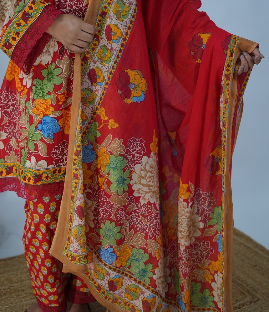 Sukumāra Cotton Complete  Suit