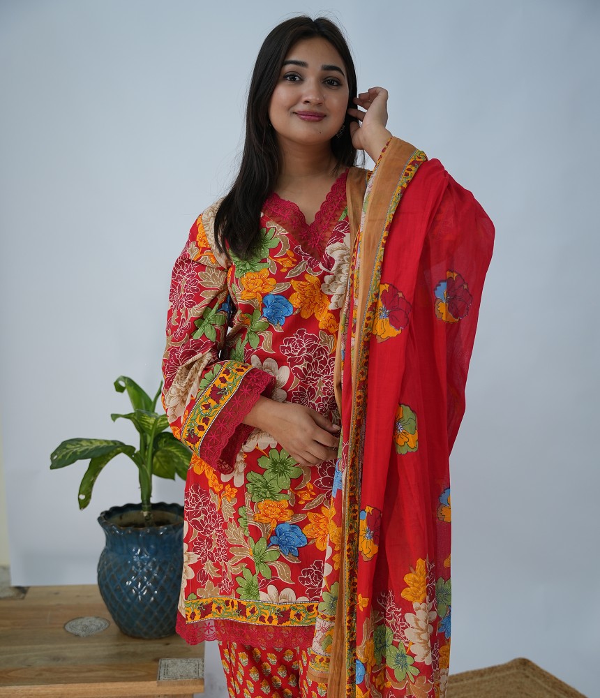 Sukumāra Cotton Complete  Suit