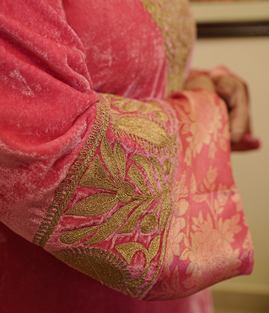 Prerna Velvet Kurta Bottom Set