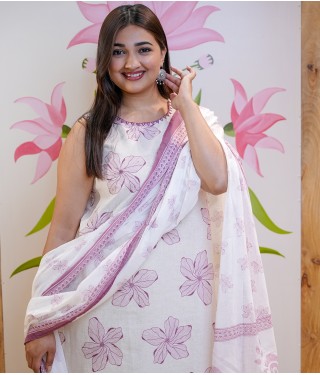 Kalanidhi Cotton Complete Suit Set