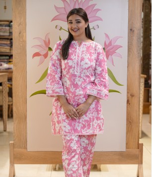 Mavique Cotton Co-ord Set