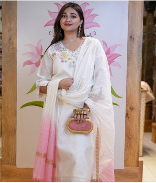 Mrinalini  Cotton Complete Suit Set