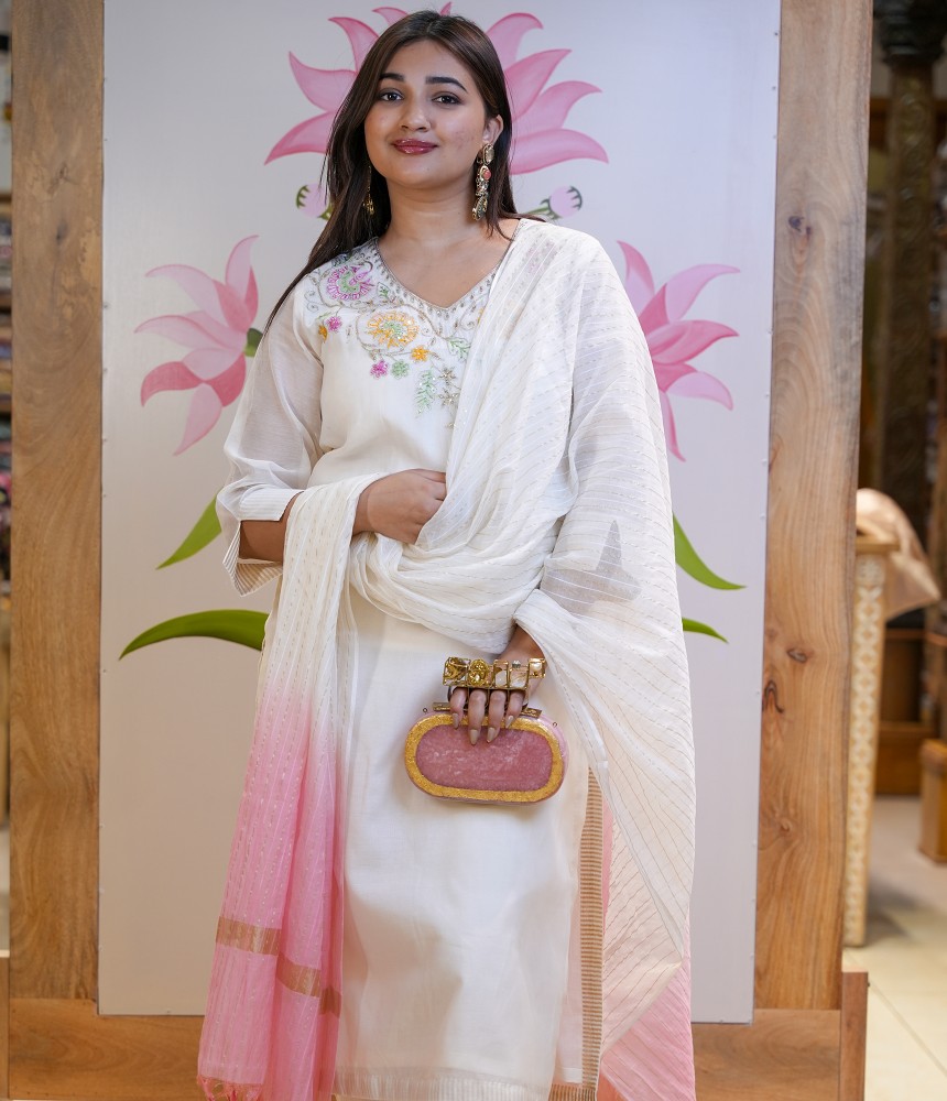 Mrinalini  Cotton Complete Suit Set